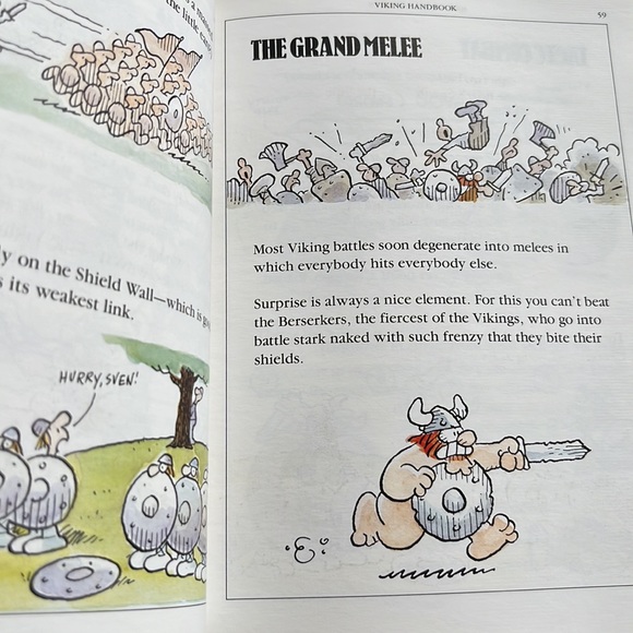 Hagar The Horrible’s Very Nearly Complete Viking Handbook 1985 Softcover Book - Picture 12 of 13